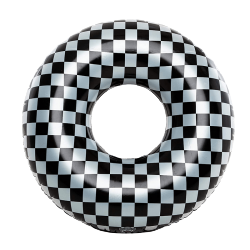 Giant Checkered Pool Ring Float