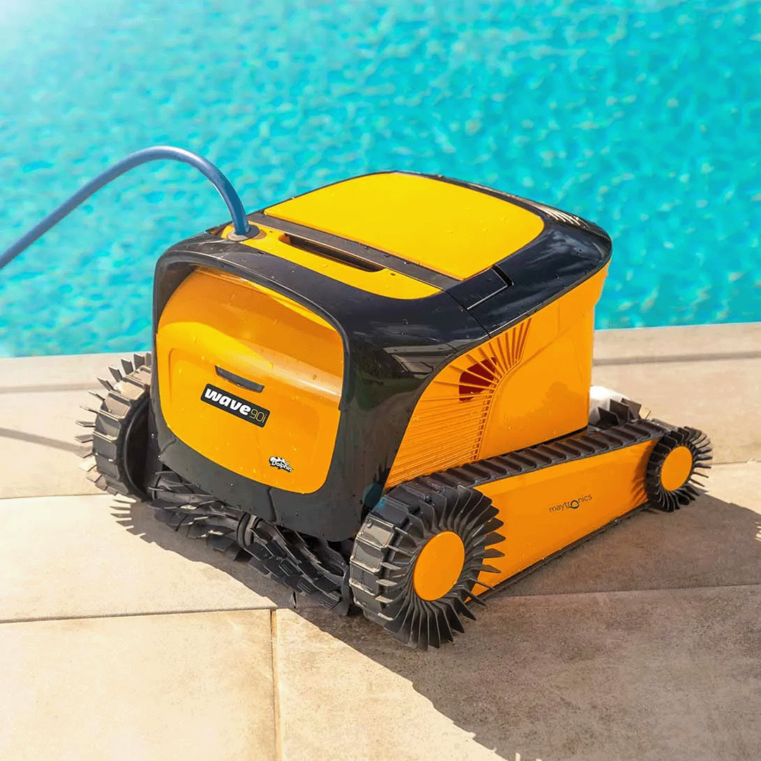 Open Box Dolphin Wave 90i Commercial Robotic Pool Cleaner