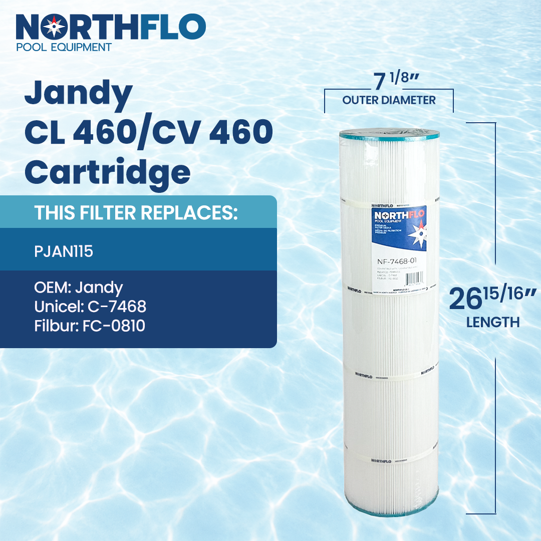 NorthFlo HF746801NF - Replaces PJAN115 - Single Replacement Cartridge Filter