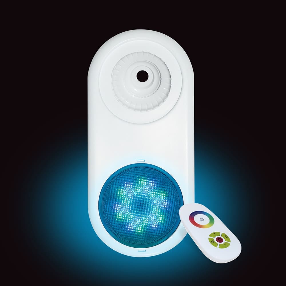 4 Inch Ultra Bright Multicoloured Return Jet LED Light With Remote