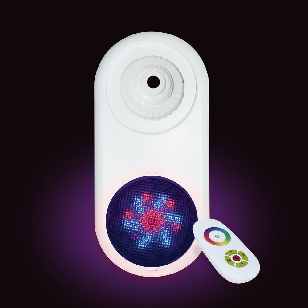 4 Inch Ultra Bright Multicoloured Return Jet LED Light With Remote