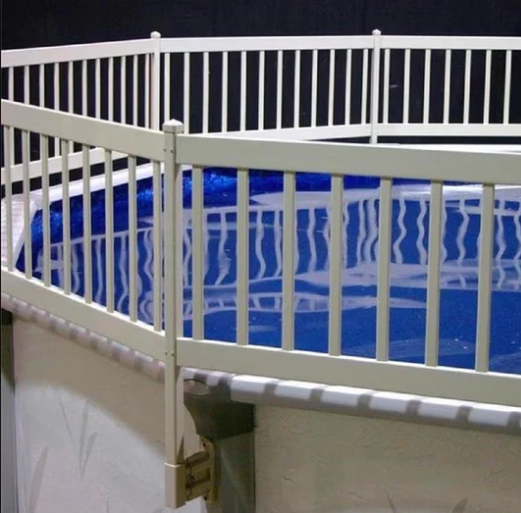 Open Box VinylWorks 24 Inch White Fencing 8 Section Base Kit A
