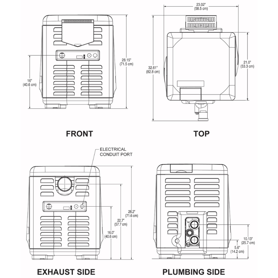 Open Box Pentair 250,000 BTU MasterTemp Natural Gas Pool Heater