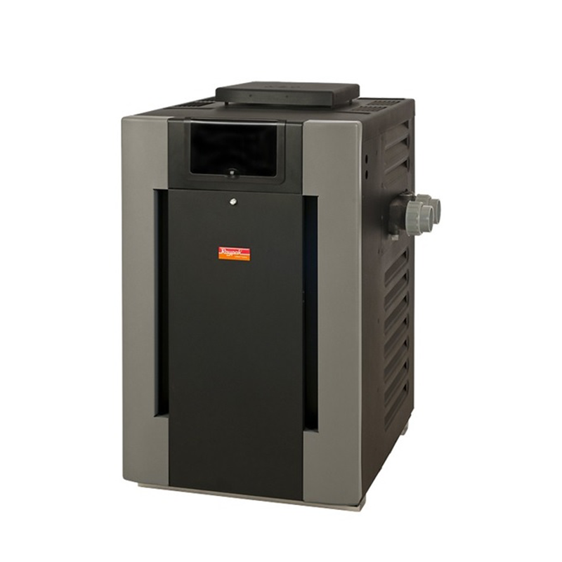 Chauffe-eau digitale au gaz naturel de 266 000 BTU de Raypak avec contremarche