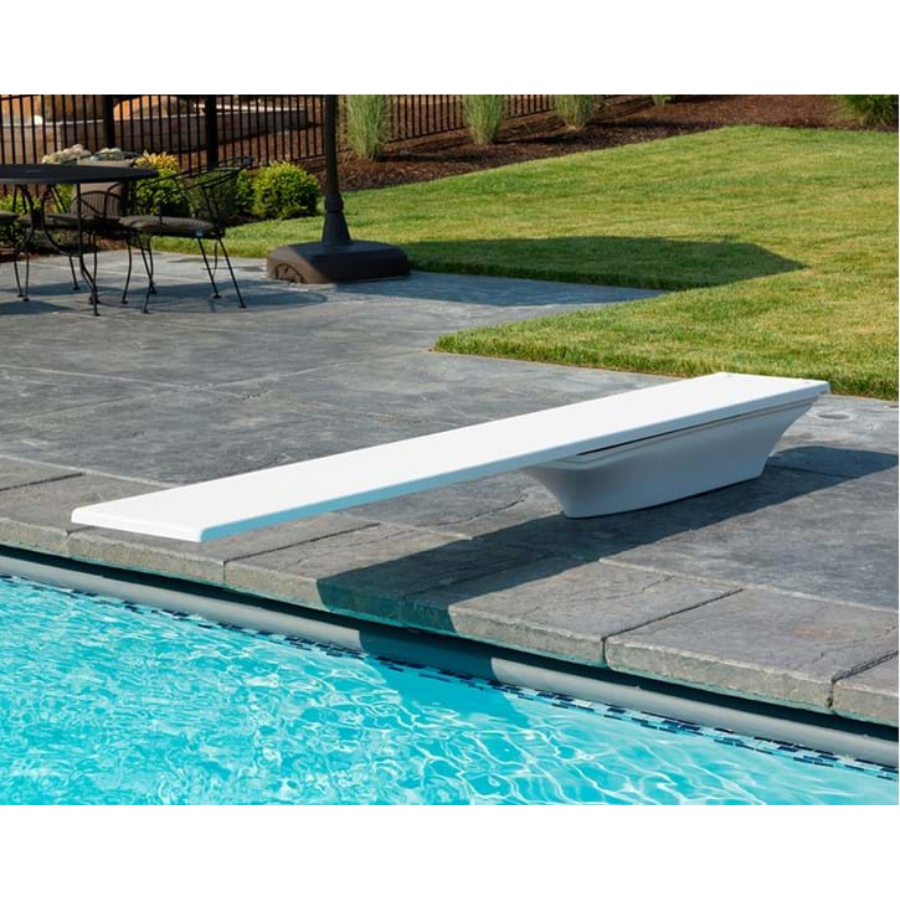 Open Box Base de plongée uniquement pour les planches de 6 pieds S.R. Smith (blanc)