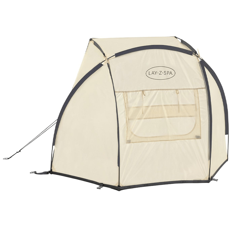 Open Box Auvent UV amovible Saluspa (6 pi x 37 po x 43 po, couleur crème)