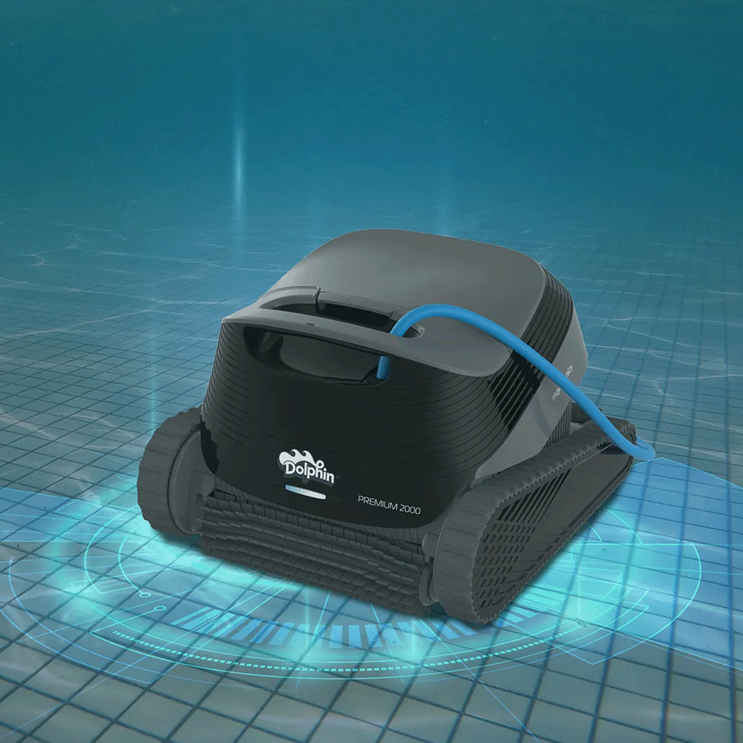 Open Box Dolphin Premium 2000 Robotic Pool Cleaner