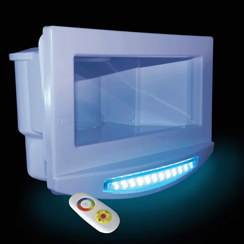 Open Box Lumière d'écumoire à DEL multicolore Olympic (blanche)