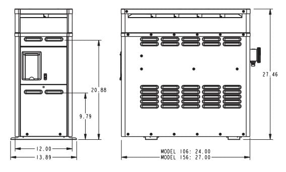 Open Box Chauffe-eau au propane de 150 000 BTU de RayPak avec contremarche (156A)