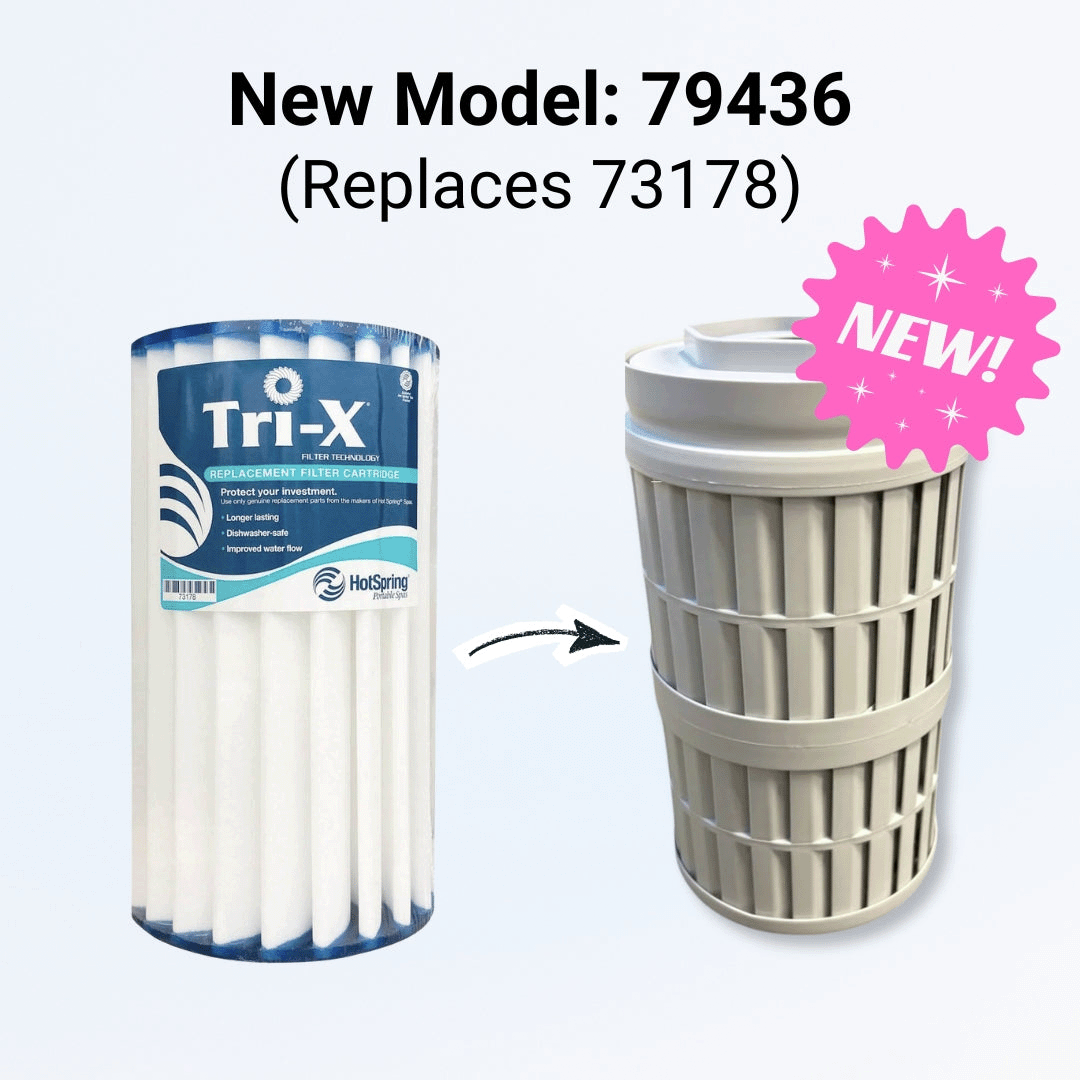 HotSpring Tri-X Replacement Ceramic Filter - Single Filter