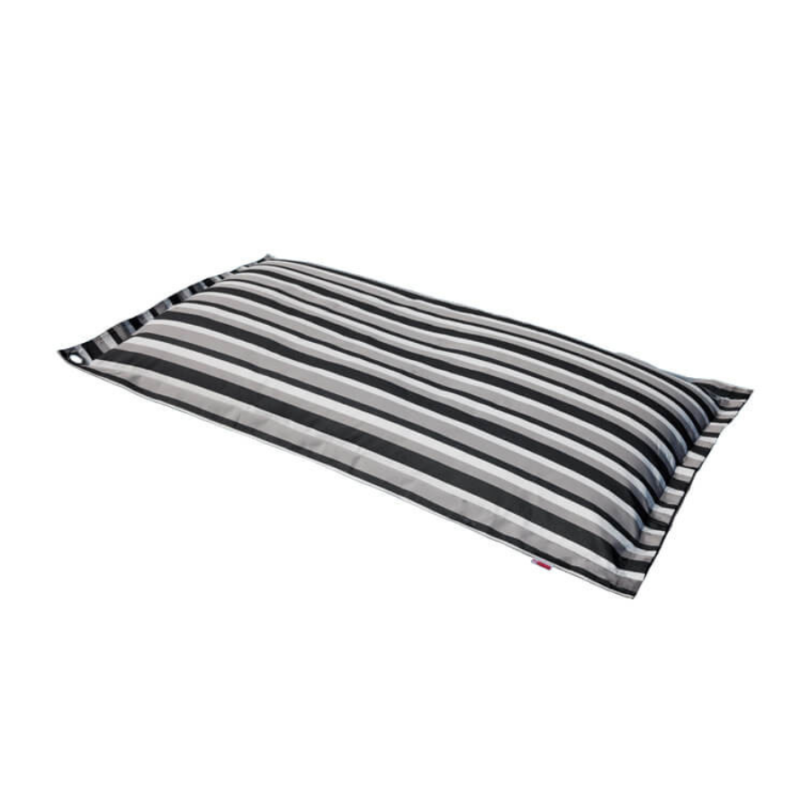 Open Box Oasis Bean Bag Pool Float (Black Stripes)