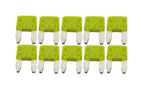 Hayward GLXF20A10PK - Fuse Kit 20A/Yellow (10 Pack) Aqua L/R After 11/04