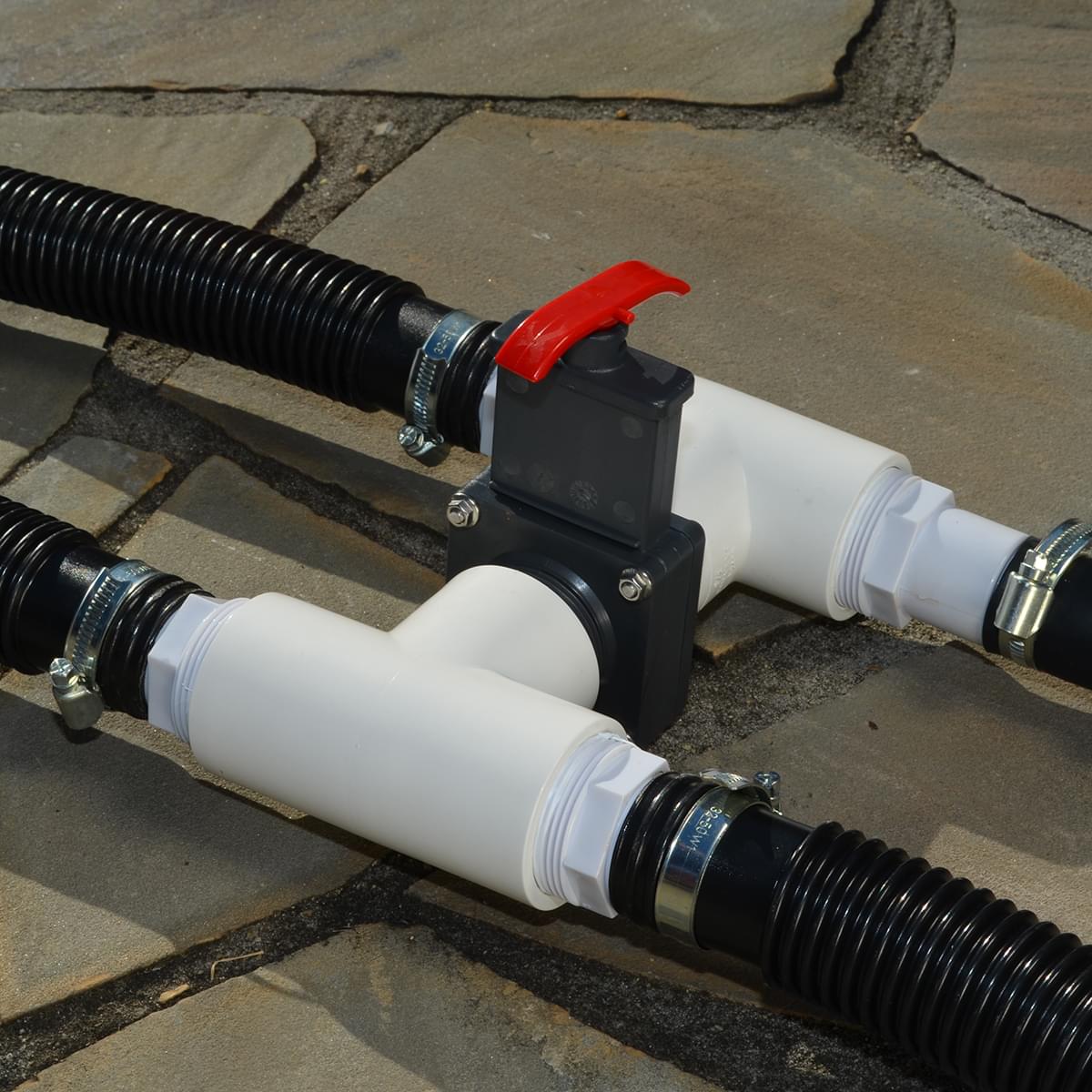 thumbnail image 2 of Pool Heater Bypass Quick Connect Kit – For 1.3/1.5 Inch Hoses, Solar Panel Attachment 2 of 13