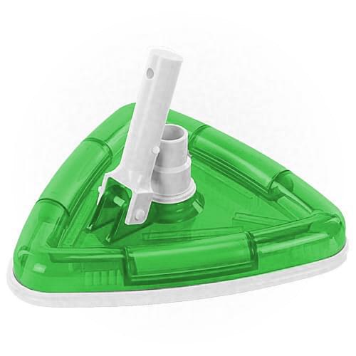 Tête d'aspirateur verte lestée Deluxe