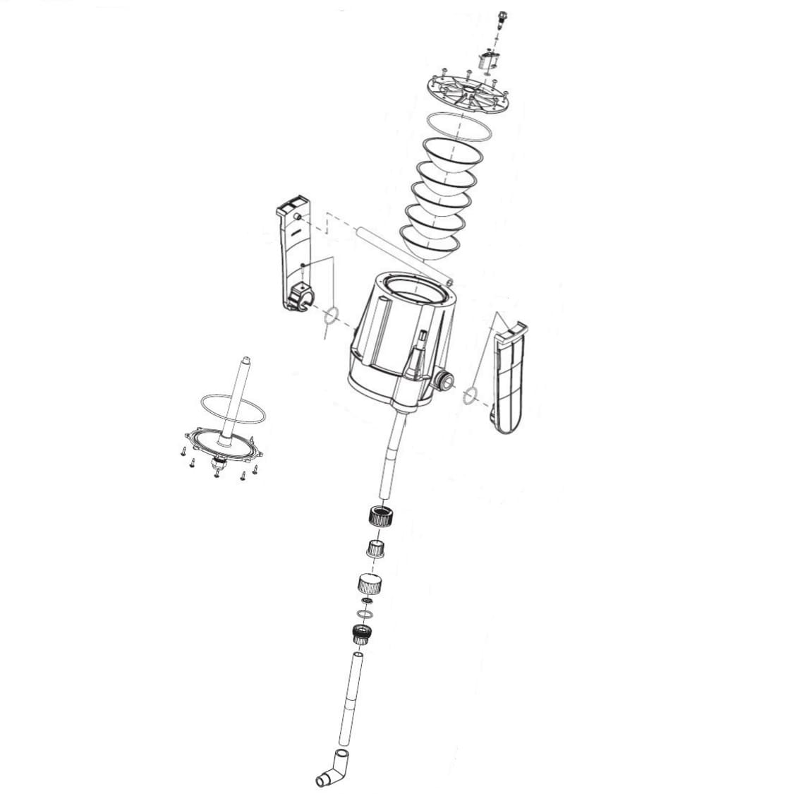 Zodiac R0500300 - Laminar Jet with Fiber Optic Retrofit Kit