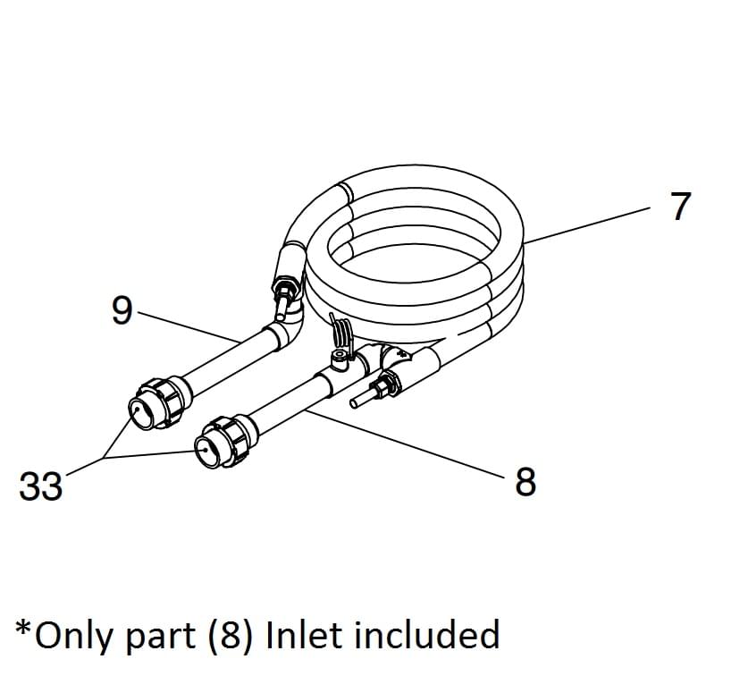 Discontinued Jandy R0573200 - Pro Series Water Manifold Inlet 1500
