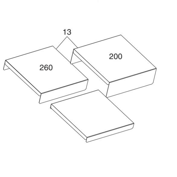 Jandy - R0590700 - Kit d’étagère pour chambre de combustion série Pro