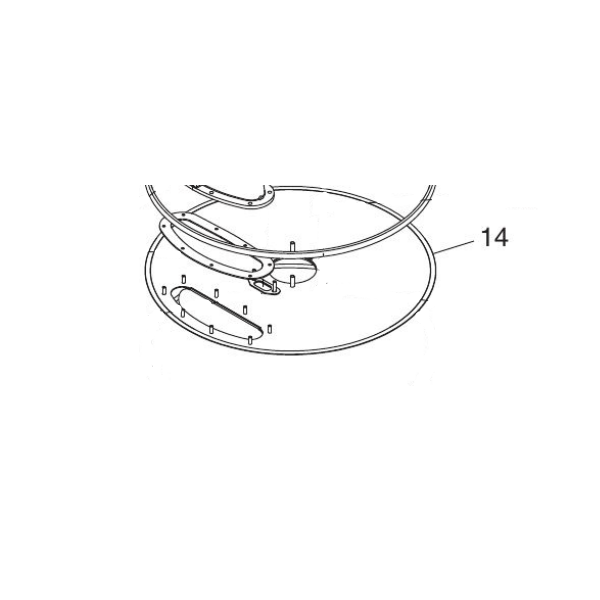 Jandy - R0590800 - Pro Series Combustion Chamber Lid (Gaskets and O-Rings)