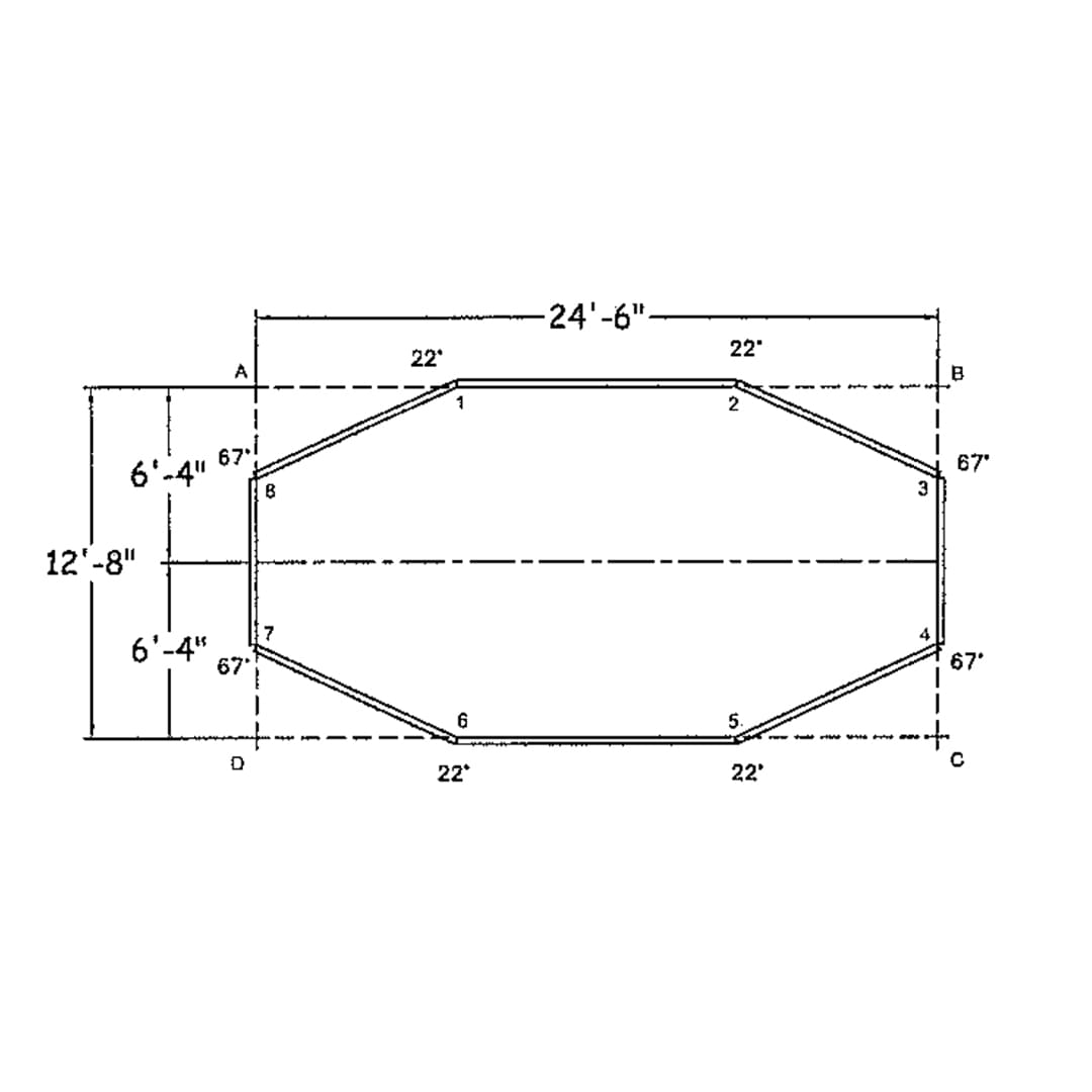 Couverture d'hiver en vinyle émeraude de 13 x 24 pieds verrouillable