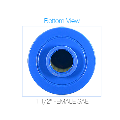 Pleatco pour Waterway Plastics - PWW35L - Filtre unique