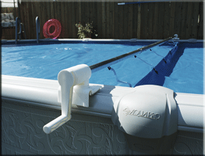 solar cover reel for 18 ft above ground pool