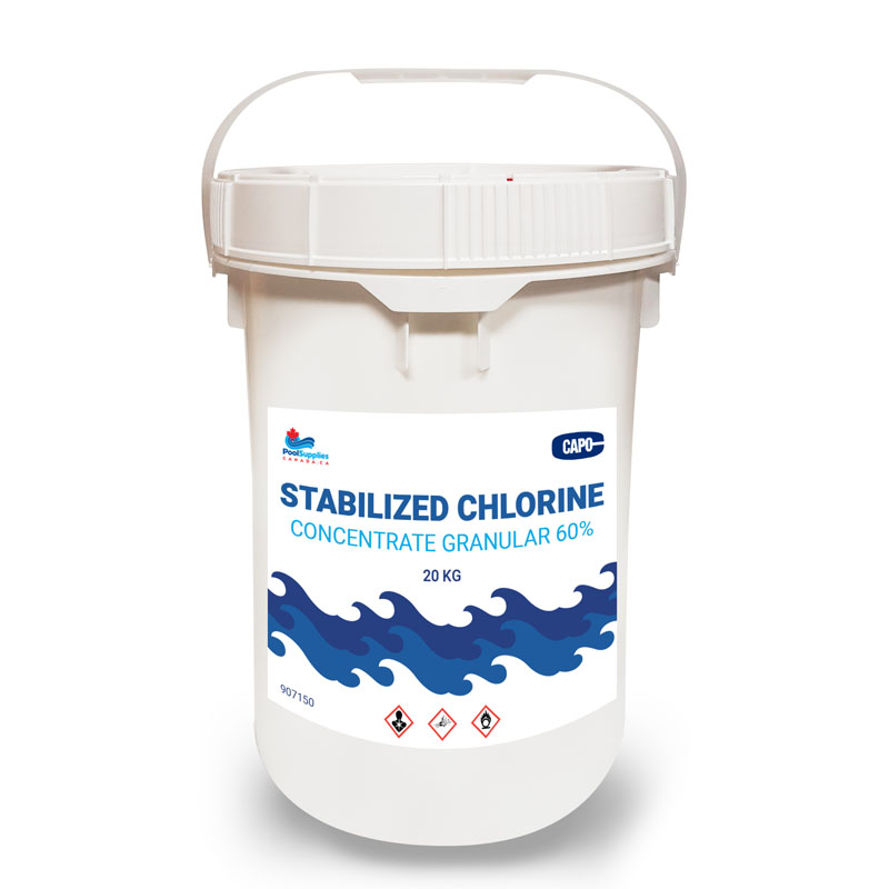 Discontinued Stabilized Granular Chlorine (20 Kg Commercial Size Pail)