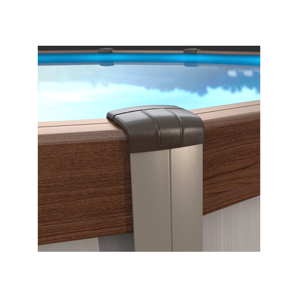 24 ft Round Contempra Above Ground Pool