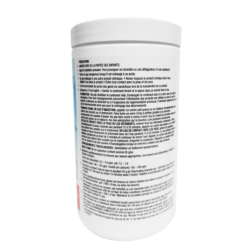 Spa Chlorine Granules (800g) by Pool Supplies Canada