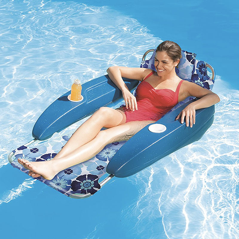 Swimways Newport Elite Floating Pool Lounge Chair Supplies Canada