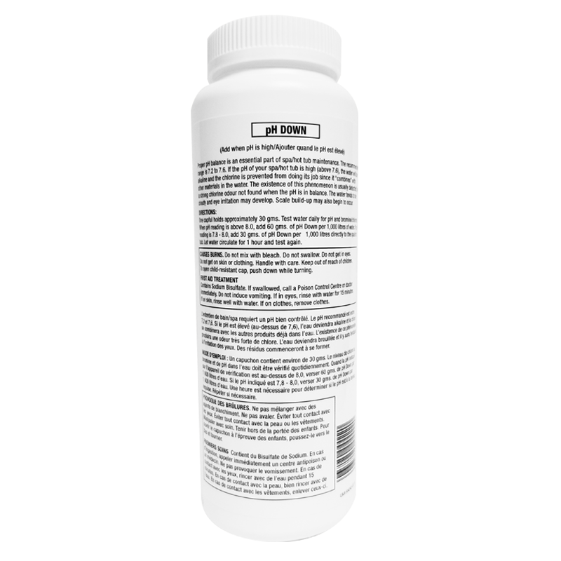 Spa PH Down (1kg) by Pool Supplies Canada