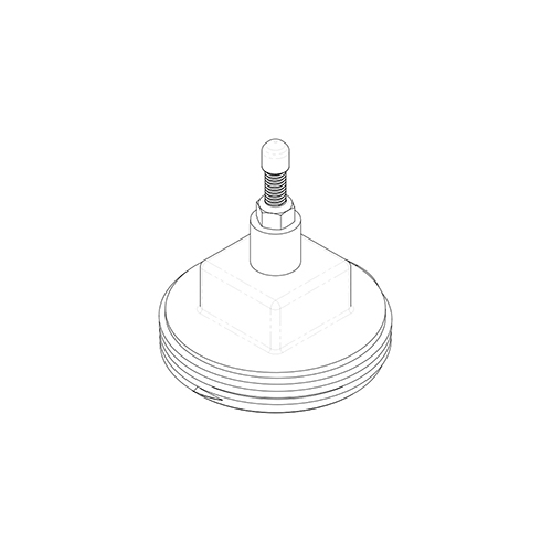 Paramount 3 Inch Threaded Winterizing Plug for SDX Systems