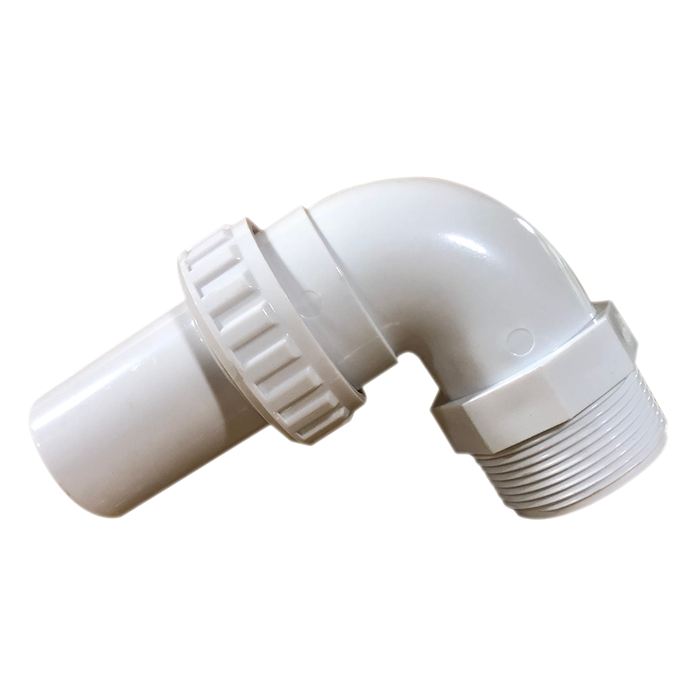 1.5 Inch Quick-Connect 90-Degree Elbow - Male International Pipe Thread x Spigot