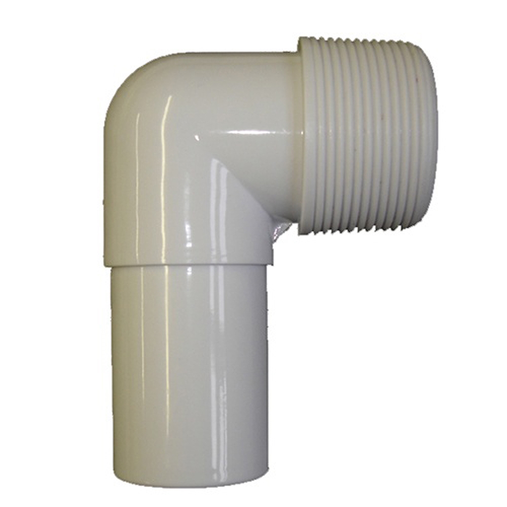 1.5 Inch 90-Degree Elbow - Male International Pipe Thread x Spigot