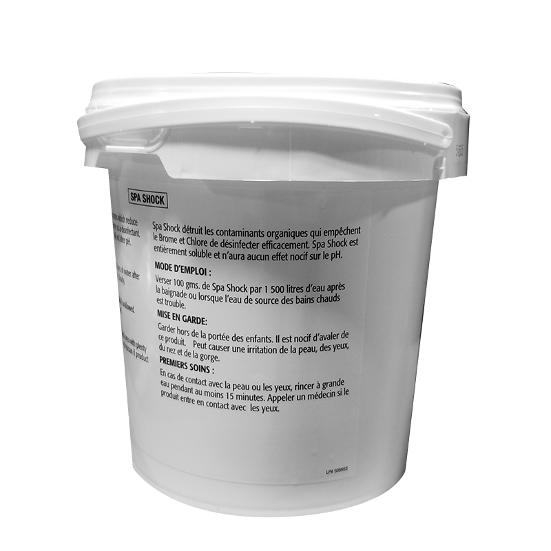 Choc oxydant pour spa (3 kg) par Pool Supplies Canada