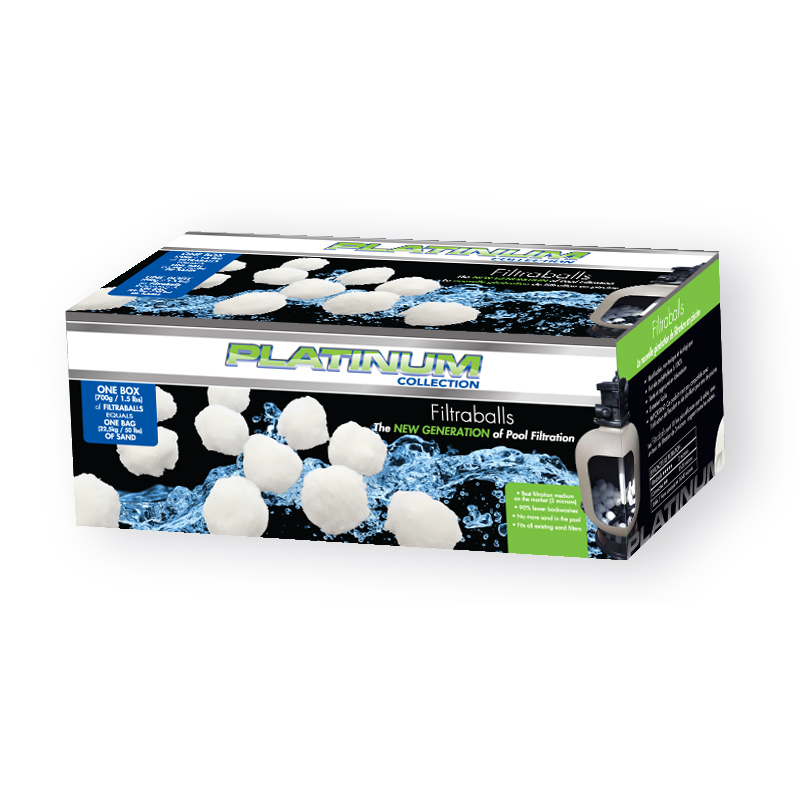 Filtra Balls Filter Media Two Boxes Equivalent of 100 LB of Sand