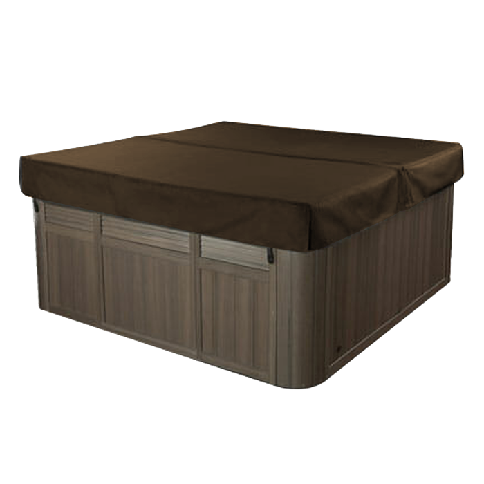 Discontinued Air02 Vertex 89 x 89 Inch Espresso Coloured Inflatable Hot Tub Cover