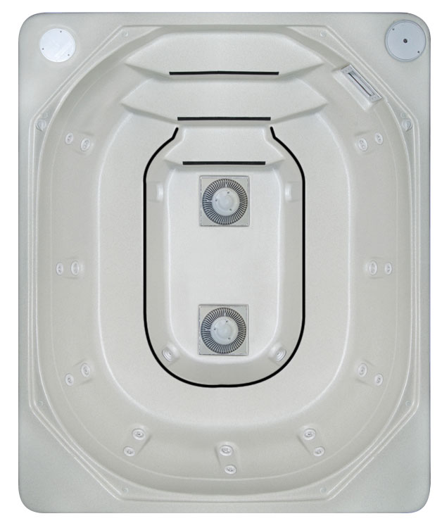 H-1100C 11 Person Commercial Drop In Spa