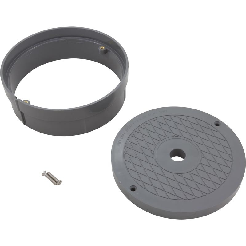 Hayward - SPX1084RADGR - Round Collar & Cover Assy - Dark Gray
