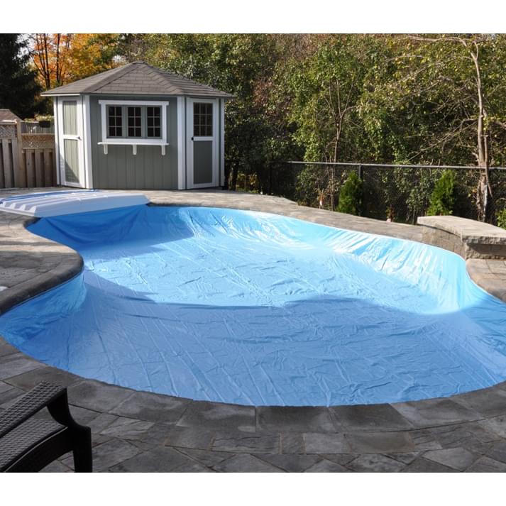 15 ft Round Vinyl Lock In Winter Cover