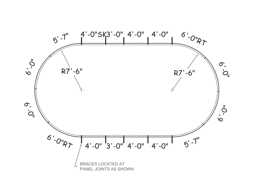15 x 30 ft Oval Vinyl Lock In Winter Cover