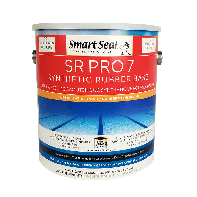 New Smart Seal Aqua Seal POOL COATING Blue Heaven #432 1 Gallon