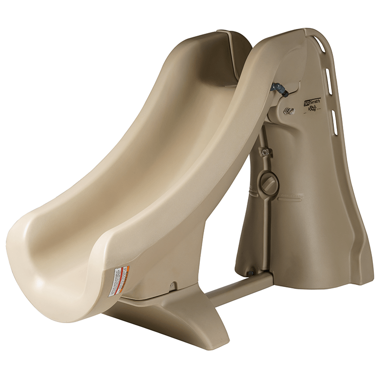 SlideAway Safe Removable Inground Pool Slide Taupe Pool Supplies Canada