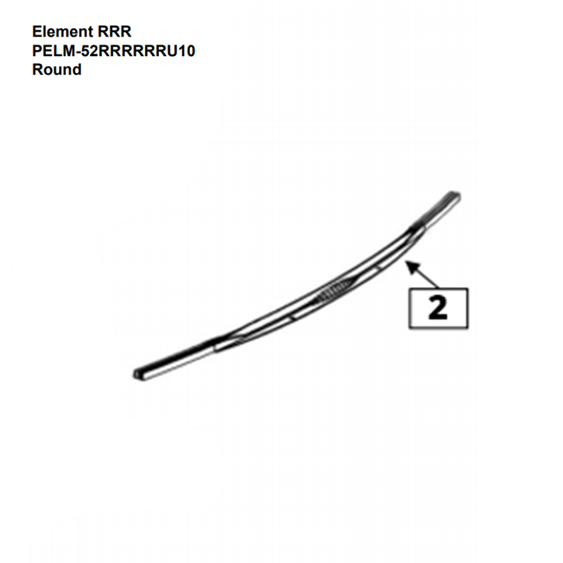 Rail inférieur 18 pi, 21 pi, 24 pi, 27 pi - 1525524 (unique)