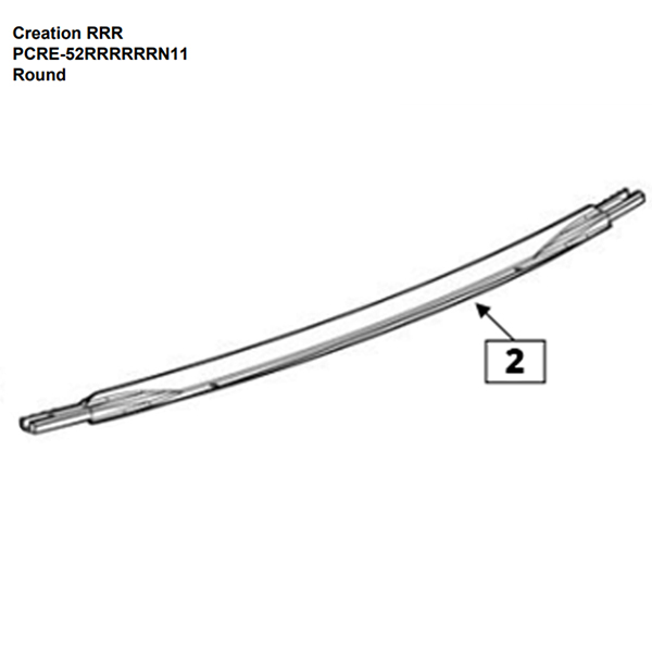 Bottom Rail (Round Section) - 1081507000000