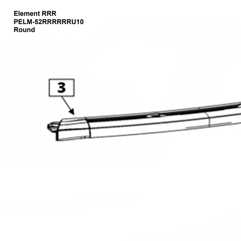 Rebord supérieur - 22003