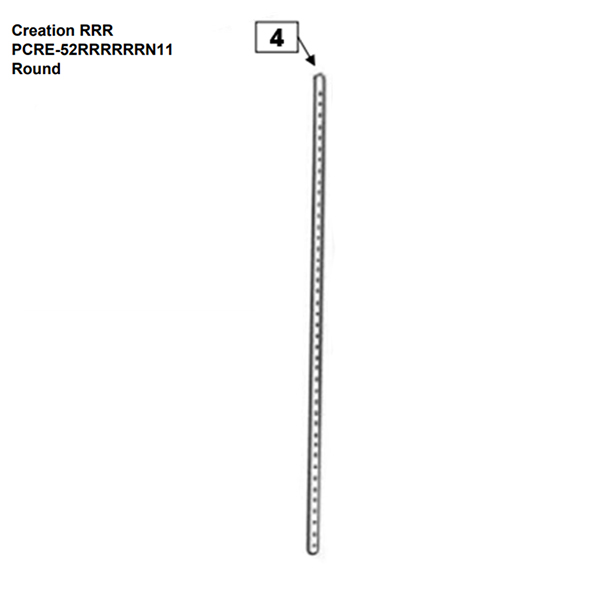 Trendium Pool Products 11823 - Barre murale pour parois de piscine de 52 po de haut pour Vogue/Aqua Leader/Atlantic
