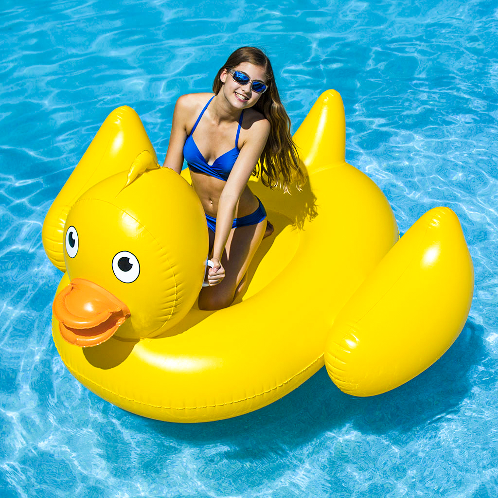 Giant duck pool sales float