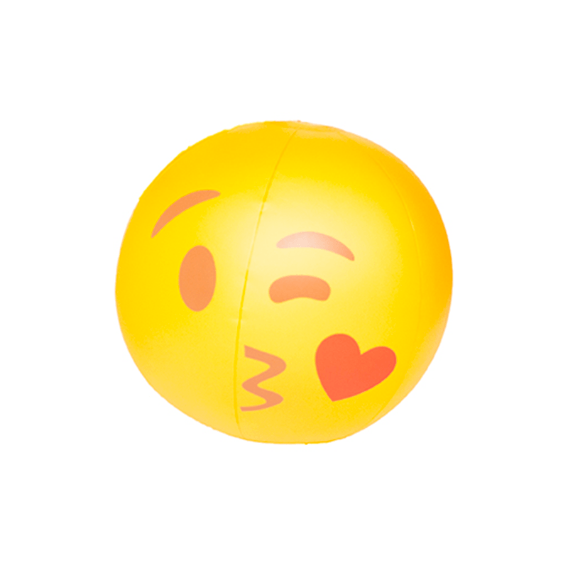 SolarGLO Emoji flottant de lumière solaire (Emoji visage de baiser)