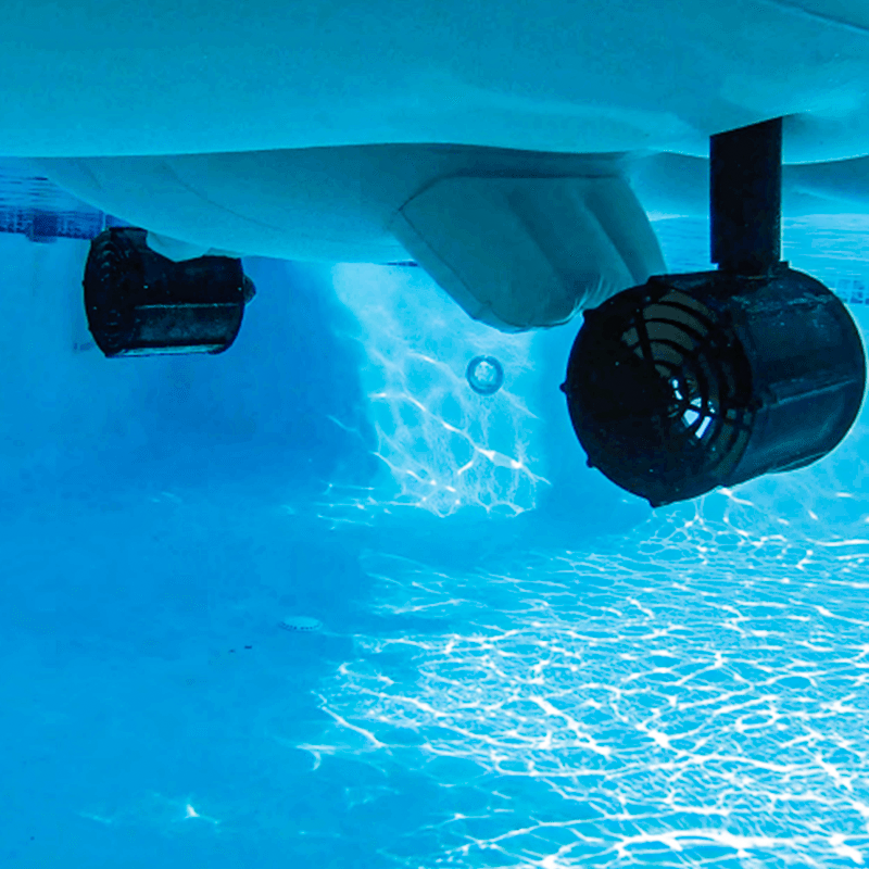 splash runner motorized luxury pool lounger