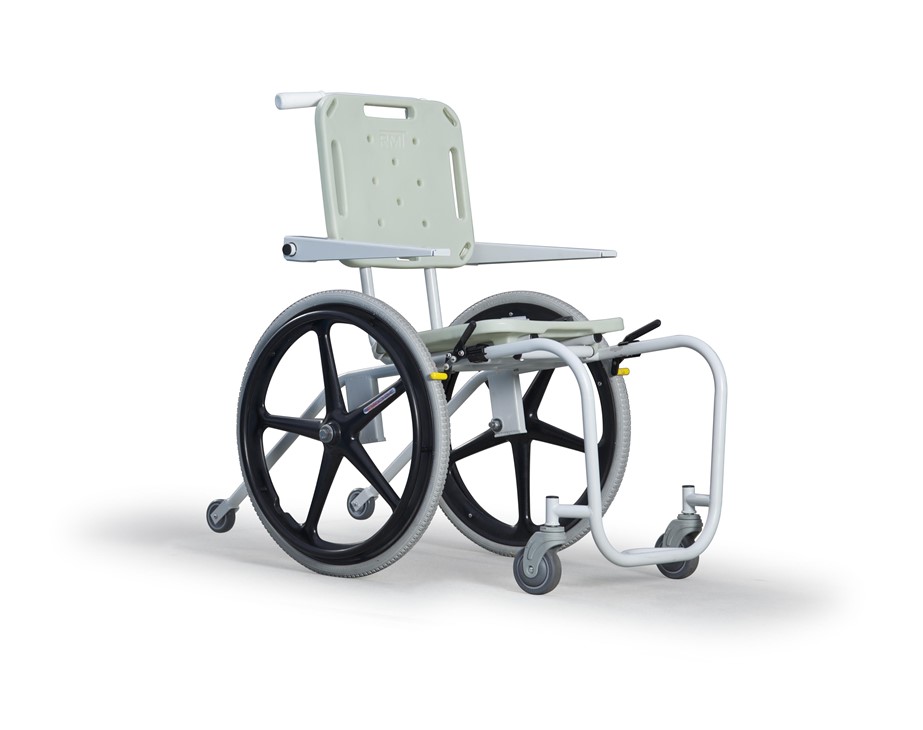 Discontinued S.R. Smith Commercial Use Mobile Aquatic Pool Underwater Wheelchair with 18 Inch Wide Seat
